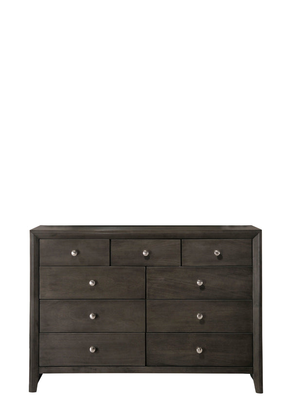 Evan - Queen 3 Piece Bedroom Set - Gray