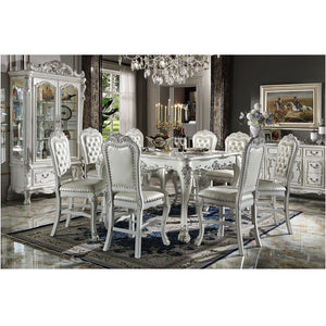 Dresden - Counter Height Table 54-"L - Bone White Finish