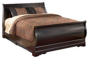 Huey Vineyard - Black - Full Sleigh Bed