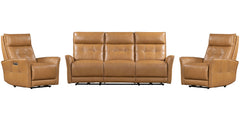 Beauty and function collide with the Gershwin Living Room Set. The matching power sofa, loveseat and recliner bring an air of sophistication to any living space while also delivering cordless zero-gravity comfort with the help of the pieces-' built-in Fre