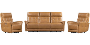 Beauty and function collide with the Gershwin Living Room Set. The matching power sofa, loveseat and recliner bring an air of sophistication to any living space while also delivering cordless zero-gravity comfort with the help of the pieces-' built-in Fre