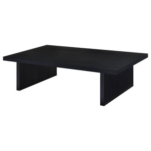  and refined black finish enhance modern minimalism. Crafted with an engineered wood core and protected by scratch-res