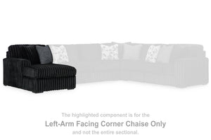 Midnight-Madness - Onyx - Laf Corner Chaise