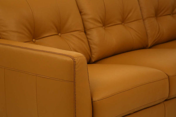 Radwan - Sofa - Camel Leather