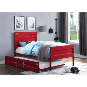  crafted with an industrial look that is an perfect match for your bedroom. The bed is ac