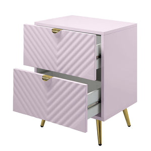 Gaines - Nightstand - Pink High