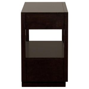 Durango - 2-Drawer Nightstand - Smoked Peppercorn