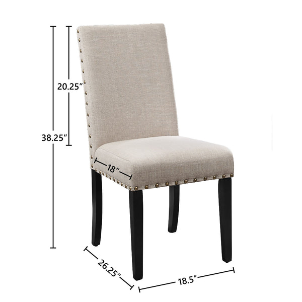 Crispin - Dining Chair (Set of 2) - Natural Beige