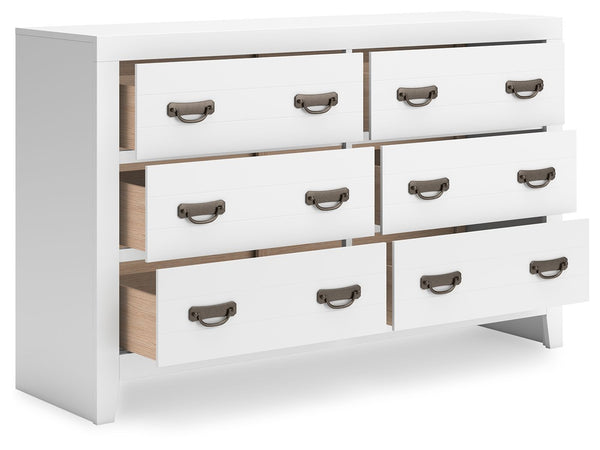 Binterglen - White - 7 Pc. - Dresser