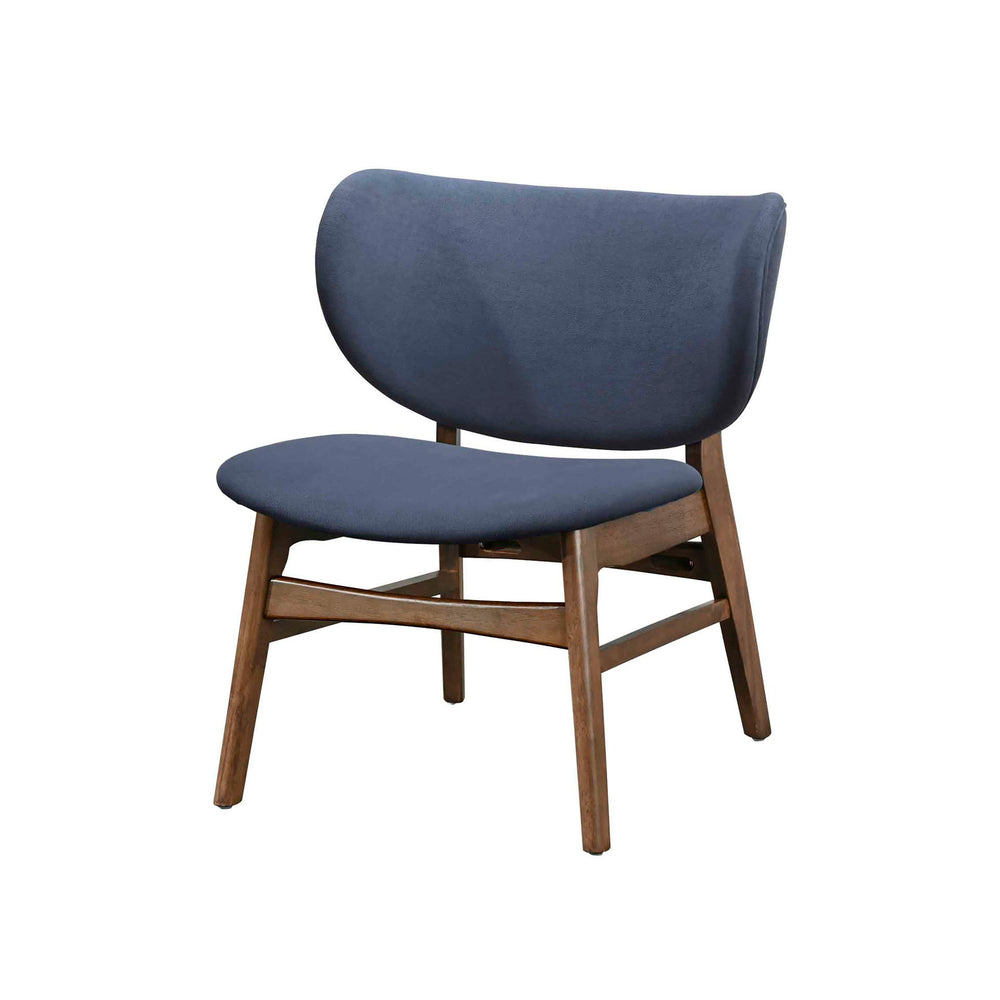 Embrace luxury and style with the Adler Upholstered Lounge Chair, an exquisite accent to your home. Meticulously crafted from solid rubberwood, these chairs boast unmatched strength and durability, ensuring lasting beauty in your home. Their Mid-Century M