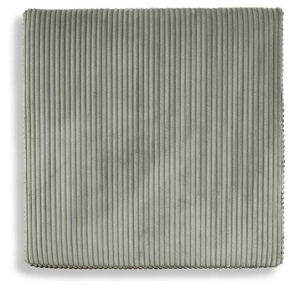 Lindyn - Fog - Oversized Accent Ottoman