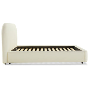 Arden - Eastern King Bed - Beige Fabric