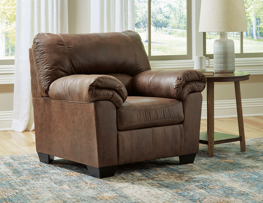 If you love the cool look of leather but long for the warm feel of fabric, youâ€™ll find this chair fits the bill beautifully. Rest assured, the textural, multi-tonal upholstery is rich with character and interestâ€”while plush, pillowy cushions merge com