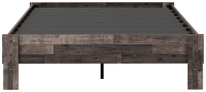 Neilsville - Multi Gray - Full Platform Bed