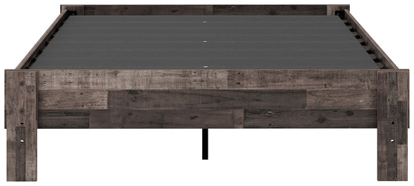 Neilsville - Multi Gray - Full Platform Bed