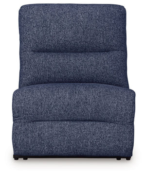 Acklen Place - Navy - Power Armless Recliner With Adj Headrest