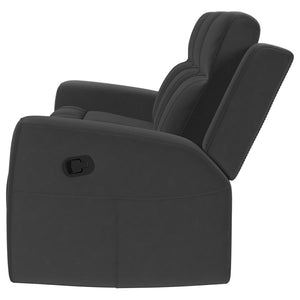 Brentwood - Upholstered Motion Reclining Sofa - Dark Charcoal