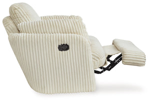 Tie-Breaker - Ivory - Swivel Glider Recliner