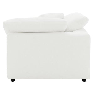 Raleigh - Boucle Upholstered Corner Chair - Ivory