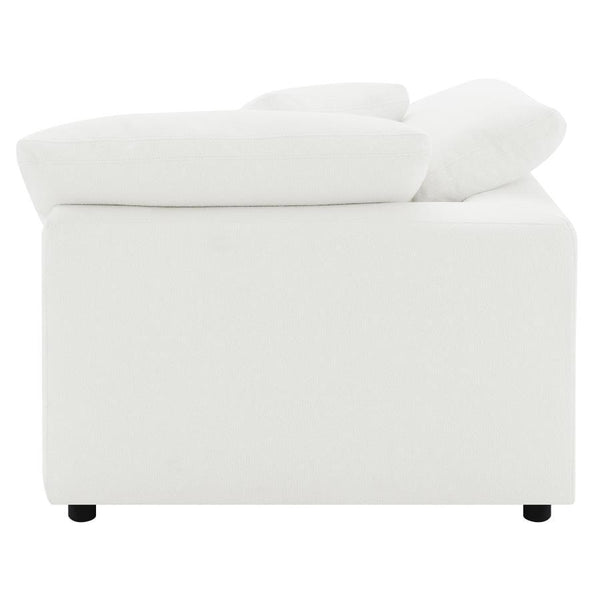 Raleigh - Boucle Upholstered Corner Chair - Ivory