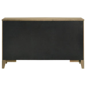 Granada - 8-Drawer Dresser Cabinet - Natural Pine
