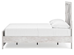 Cayboni - Whitewash - Full Panel Bed