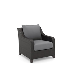 Introducing the Skye Outdoor Patio Chair Set in Gray, a must-have addition to your outdoor space. Comprised of 2 Club Chairs, this set is crafted with durable aluminum frames and a baked-on powder finish to ensure longevity and scratch resistance. The hig