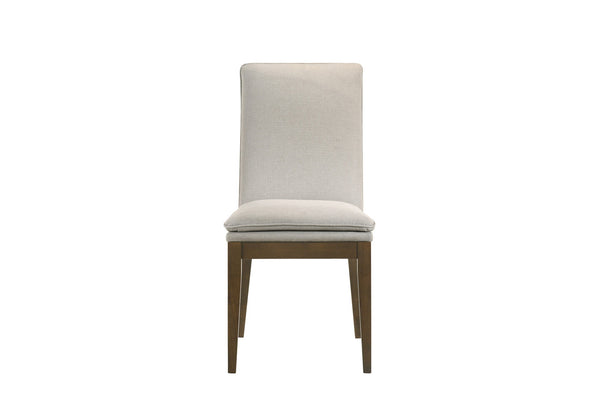 Maggie - Dining Chair With Cushion (Set of 2) - Natural / Walnut