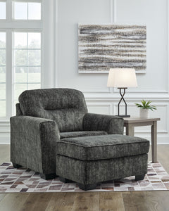 This generously scaled set speaks to those drawn to fresh, contemporary style with richly neutral appeal. Subtle and sophisticated, the plush upholstery and dark tri-block legs are a natural complement for so many color schemes. Curling up with a good boo