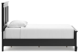 Lanolee - Black - Twin Panel Bed