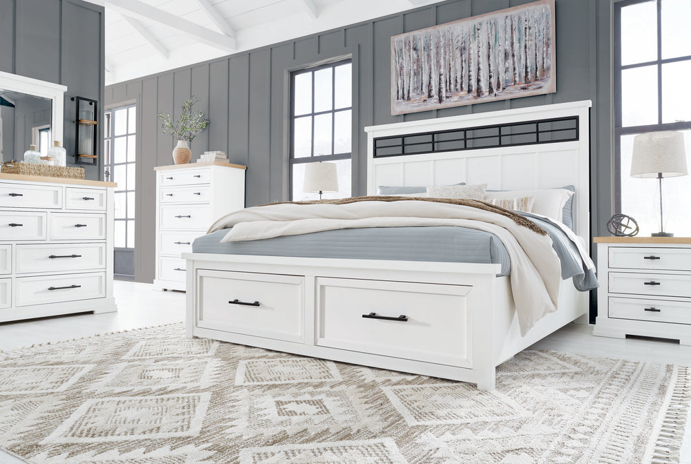 Ashbryn 6pc Queen Panel Storage Bedroom Set