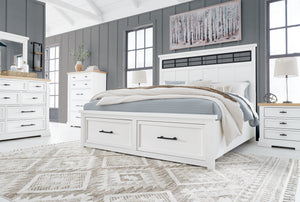 Ashbryn 6pc Queen Panel Storage Bedroom Set