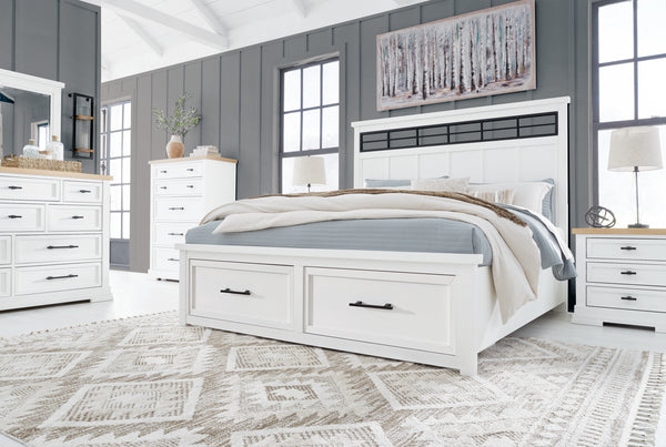 Ashbryn 6pc Queen Panel Storage Bedroom Set