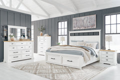 Ashbryn 6pc Queen Panel Storage Bedroom Set