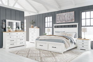 Ashbryn 6pc Queen Panel Storage Bedroom Set