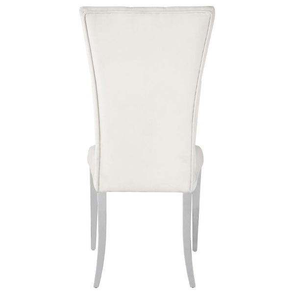 Kerwin - Velvet Upholstered Dining Side Chair (Set of 2) - White