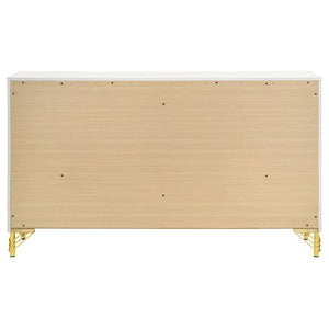 Lucia - 6-Drawer Dresser - White