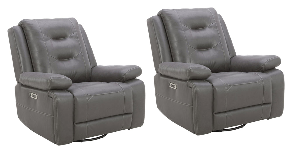 The Caldwell Power Recliner in Tahoe Charcoal is perfectly scaled for smaller spaces. Offering a rich Tahoe Charcoal colored high-performance fabric cover, Caldwell features generously padded arms and USB charging in the easy-to-operate switch. Want to go