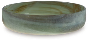Add allure to your coffee table or dinner party decor with this captivating bowl. With its mesmerizing swirl pattern, this contemporary piece instantly catches the eye and brings a sense of sophistication. What an ideal accent for your curated approach to
