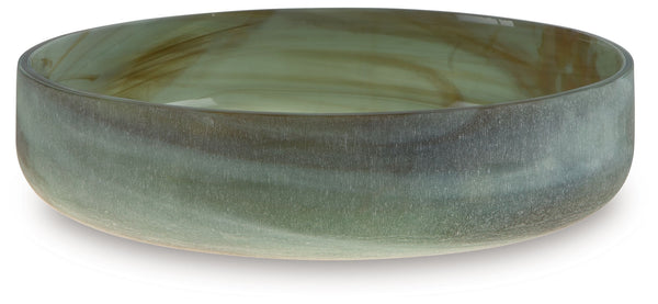 Add allure to your coffee table or dinner party decor with this captivating bowl. With its mesmerizing swirl pattern, this contemporary piece instantly catches the eye and brings a sense of sophistication. What an ideal accent for your curated approach to