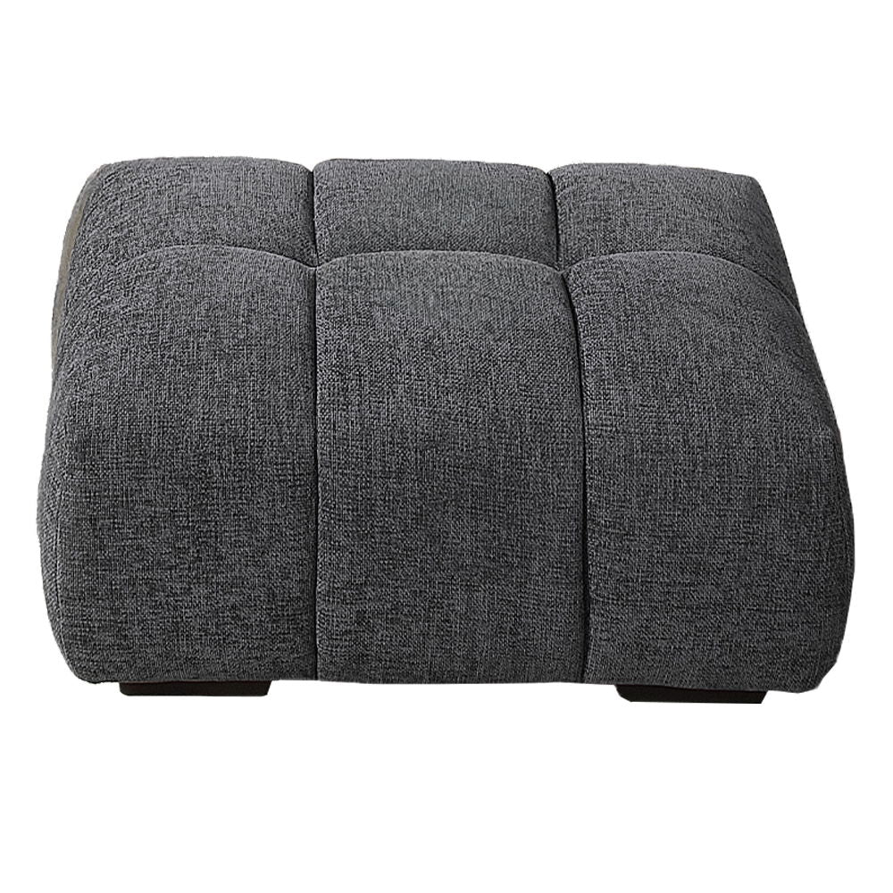 Chosen - Ottoman - Dark Gray<br/><br/><b>Product Features</b><ul><li>KD Leg</li><li>Seat Construction: Pocket Coil</li><li>Wooden Inner Frame</li></ul><br/>