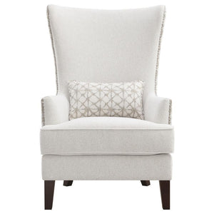  perfect for your semi-formal living area. Sit in supreme comfort on a chair with a frame built of various woods as artisan design elements include an ultra-high wing b