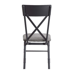 Edina - Side Chair (Set of 2) - Gray Fabric