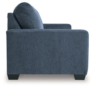 Rannis - Navy - Queen Sofa Sleeper