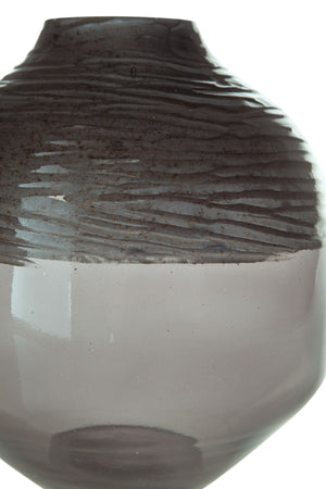 Harpwick - Iridescent Gray - Vase - 10"