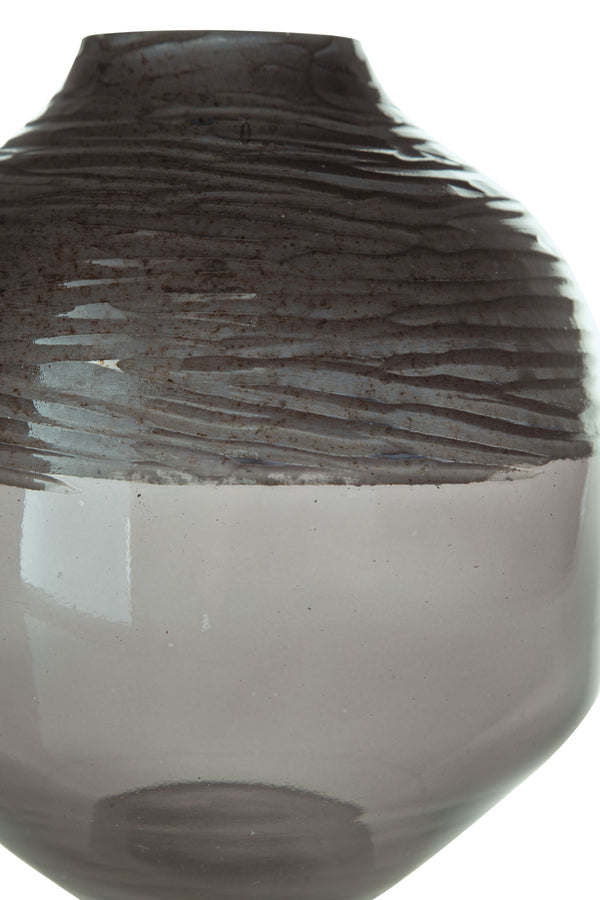 Harpwick - Iridescent Gray - Vase - 10"