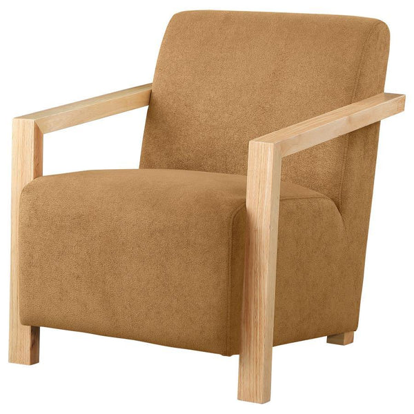  sophisticated presentation. The chair boasts a smooth back 