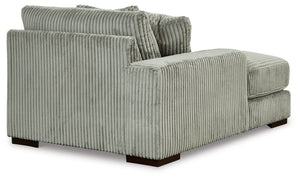 Lindyn - Fog - 3-Piece Sectional With Double Chaises