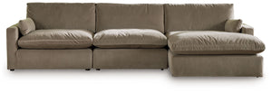 Find yourself inspired by elevated yet functional style. This sectional sofa chaise balances ultra-soft seating with a clean-cut appearance. Its modular design caters to your needs, whether youâ€™re making space for guests or setting up a cozy family movi