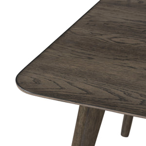 Rex - 72## Fixed Top Rectangle Dining Table - Walnut